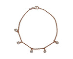 ROSE GOLD PLATED CZ BRACELET