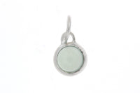 December Birthstone Bezel Charm