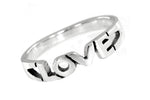 Sterling Silver Love Ring