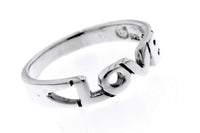 Sterling Silver Love Ring