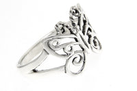 Sterling Silver Open Butterfly Ring
