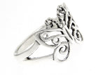 Sterling Silver Open Butterfly Ring