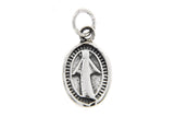 Sterling Silver Virgin Mary Religious Charm
