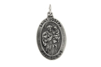 Sterling Silver St. Joseph Charm
