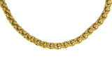 Gold Stainless Steel Wheat Chain