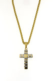 Gold Stainless Steel Wheat Chain