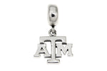 Sterling Silver Texas A&M University Slide Charm